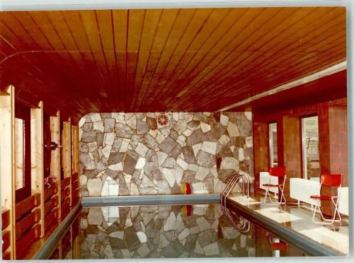 Oberried Pension rieder Eck Schwimmbad Ort handschriftlich Foto Original aus Archiv eines Ansichtskartenverlags