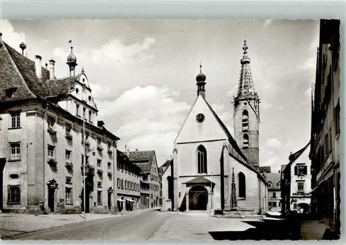 Rottenburg Kirche Marktplatz