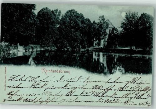 Reinhardsbrunn 1898 Teich