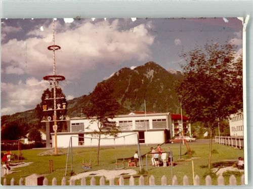 Blaibach Maibaum Spielplatz Ort handschriftlich Foto Original aus Archiv eines Ansichtskartenverlags