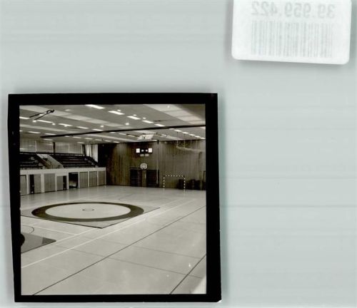 Penzberg Sporthalle Ort handschriftlich Foto Original aus Archiv eines Ansichtskartenverlags
