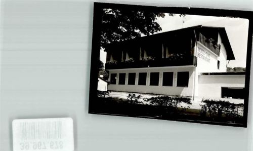 Achslach Hotel Ort handschriftlich Foto Original aus Archiv eines Ansichtskartenverlag