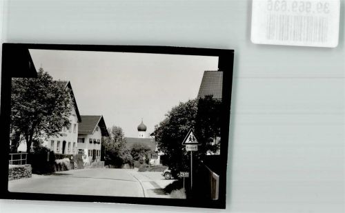 Königsdorf Rathaus mit Pfarrkirche St. Laurentius Foto Original aus Archiv eines Ansichtskartenverlags Ort handschriftlich