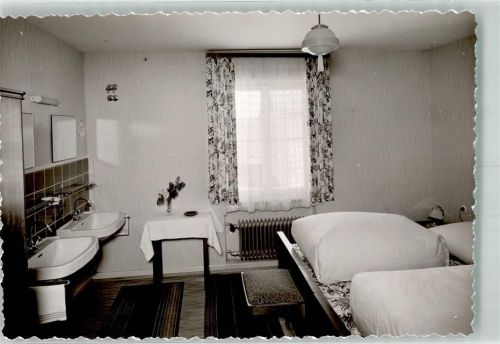 Bitz Hotel Post Gästezimmer Foto Original aus Archiv eines Ansichtskartenverlags Ort handschriftlich