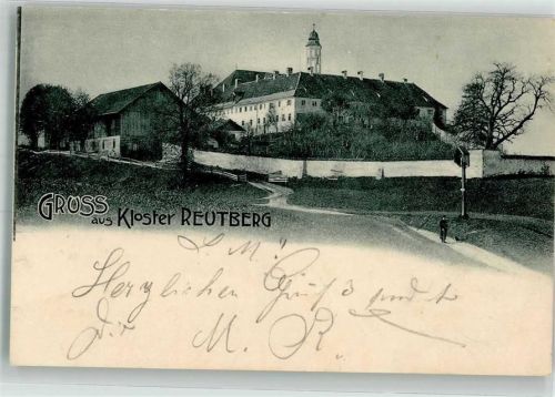 Reutberg 1901 Kirche Kloster Reutberg