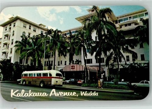 Waikiki Hotel Moana-Surfrider Omnibus Kalakama Avenue