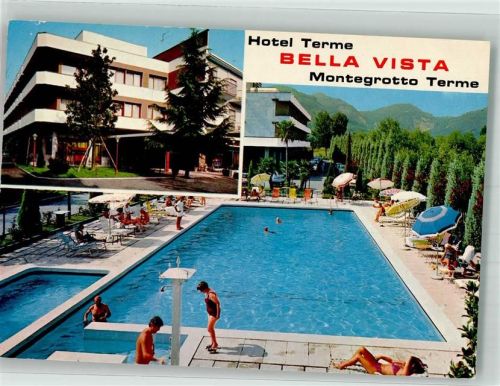 Montegrotto Terme 1984 Schwimmbad Hotel Bella vista