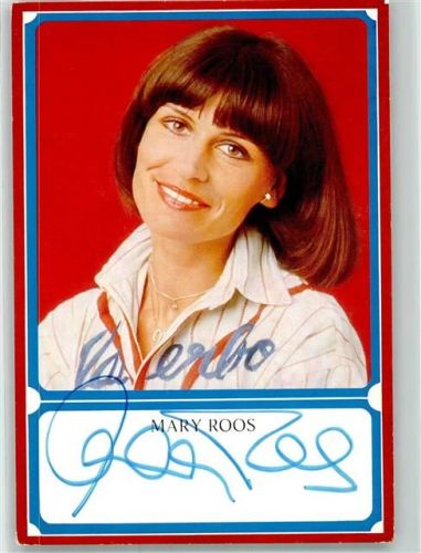 Mary Roos Autogramm