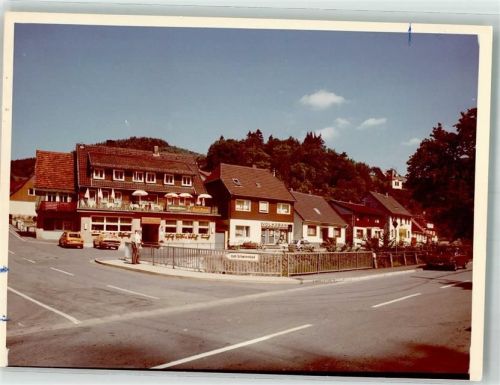 Walkenried Hotel zur Post VW Golf Foto Original aus Archiv eines Ansichtskartenverlags Ort handschriftlich