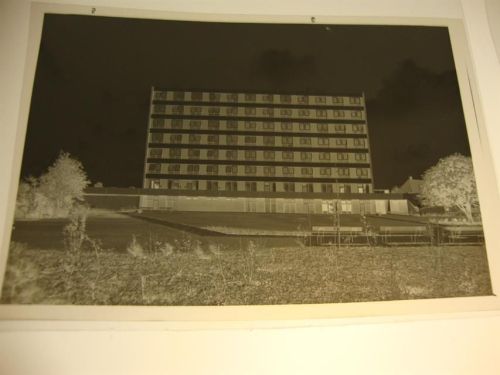 25899 W2260 Niebüll KEINE AK Hotel Bossen, Dia