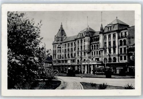 Debrecen Debreczin - Arany Bika szallo, Strassenbahn