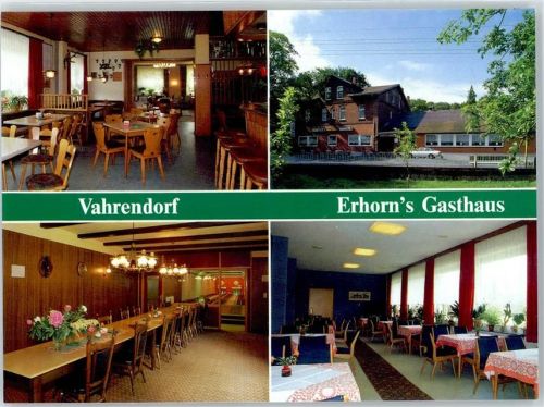 21224 W2107 Vahrendorf , Siedlung - Erhorn´s Gasthaus, Kegelbahn