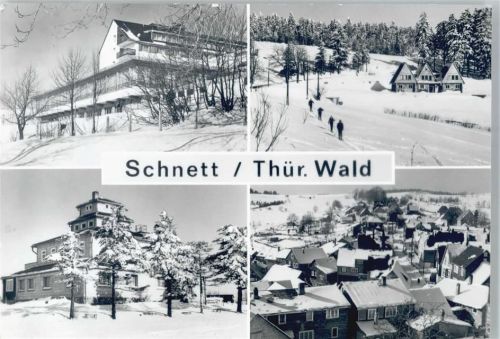 Schnett Winter- Karte, Ortsansichten
