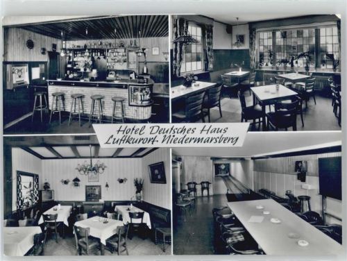 Niedermarsberg Hotel Deutsches Haus, Kegelbahn