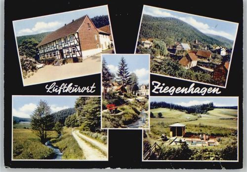 37213 W3430 Ziegenhagen , Kr Witzenhausen - Gasthaus Zur Krone