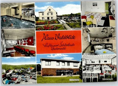 Schönbach Restaurant Pension Haus Waldblick