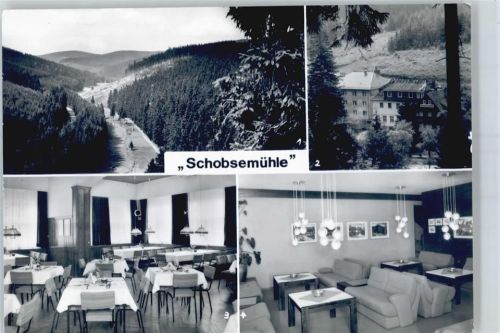 98708 O6301 Gehren , Thür - Betriebsferienheim Schobsmühle, Schobsetal