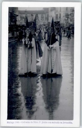 Malaga Prozession, Foto-Karte
