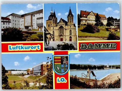 49401 W2845 Damme , Dümmer - Mehrfachansicht, Wappen