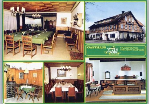 29328 W3105 Müden , Örtze - Gasthaus zur Post