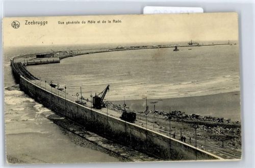 Zeebrugge Mole, la Rade