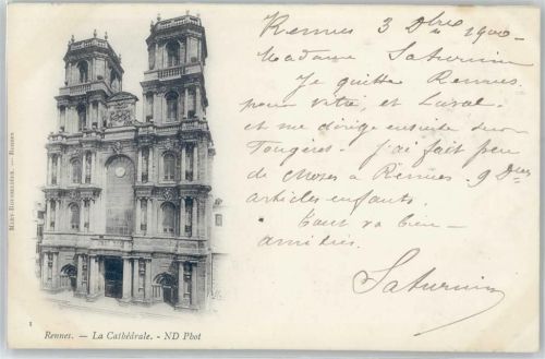 35000 Rennes - Cathedrale
