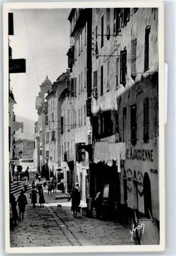 Ajaccio Ortsansicht, Alte Straße