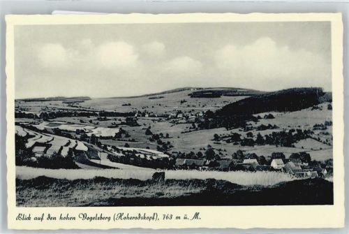 Schotten Blick auf den hohen Vogelsberg, Hoherodskopf
