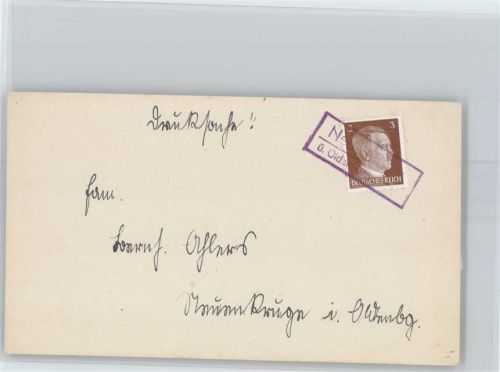 23758 W2440 Oldenburg in Holstein - Landpoststempel