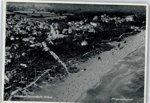 Timmendorf Fliegeraufnahme, Ortsansicht, Ostseebad