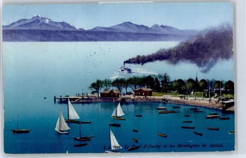 Tours-en-Savoie Hafen, Dampfer
