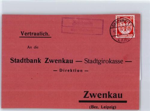 Zeschwitz Landpoststempel