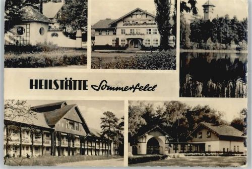 Sommerfeld Mehrfachansicht Heilstätte