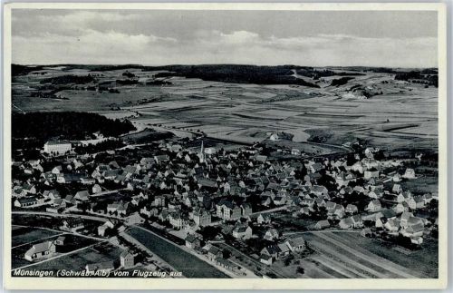 Münsingen Fliegeraufnahme
