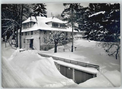 Herrischried Hotel Pension Waldheim im Winter