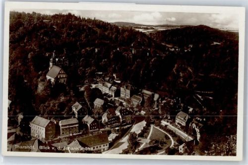 Tharandt Blick von der Johannishöhe