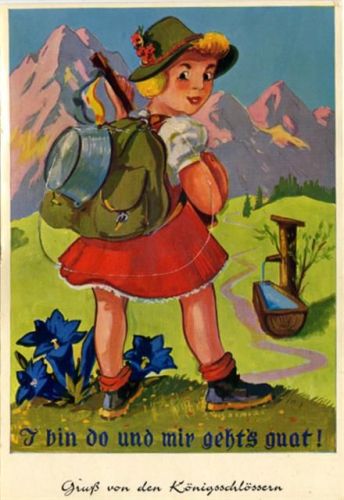 Schwangau Leporello, Wanderer, Königsschlösser