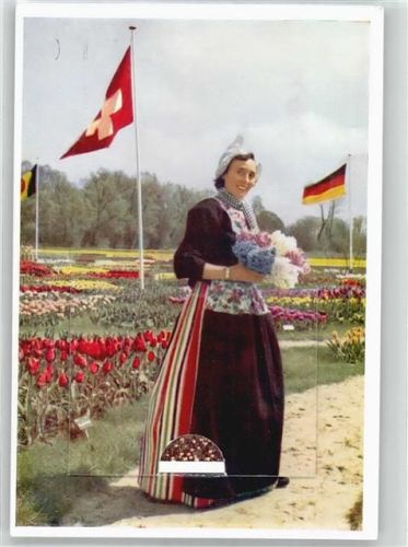 Leporello, Trachten, Tulpen, Flaggen