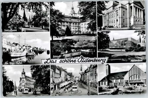 23758 W2440 Oldenburg in Holstein - Hallenbad , Hafen , Theater
