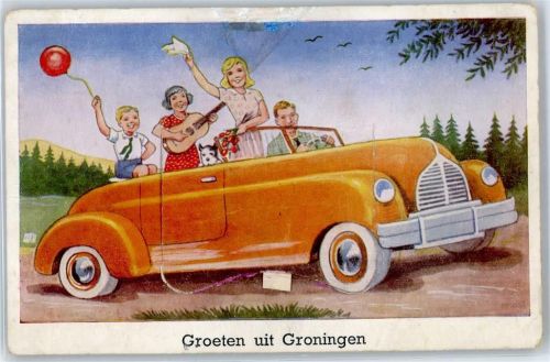 Groningen Leporello Auto
