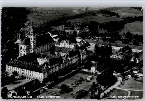 Fürstenfeldbruck Fliegeraufnahme, Ortsansicht, Kloster Fürstenfeld