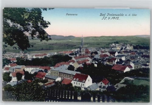 Bad Freienwalde Kirche, Ortsansicht