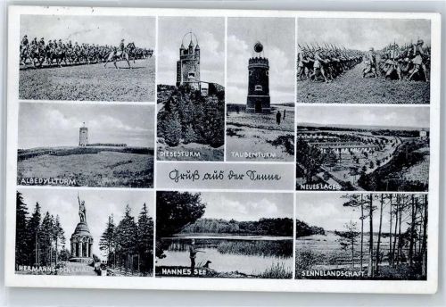 Sennelager Hermanns Denkmal, Albedyturm, Diebesturm, Taubenturm