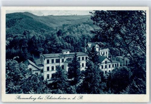 Schriesheim Stammberg, 1931, Foto-Karte