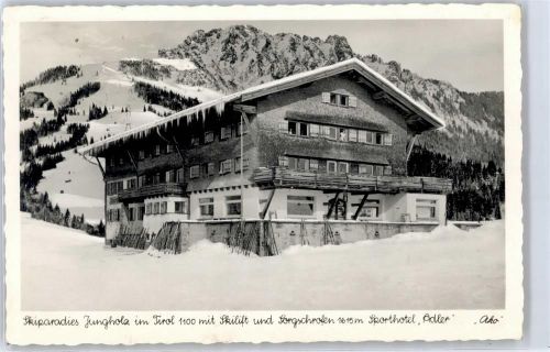 Jungholz Sporthotel Adler im Skiparadies