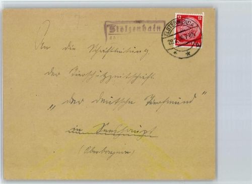 Elsterwerda Landpoststempel Stolzenhain