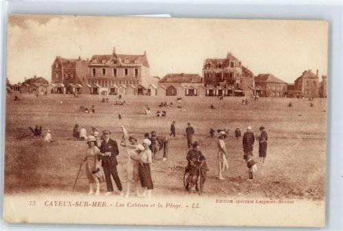 Cayeux-sur-Mer Les Cabines et la Plage AKU1