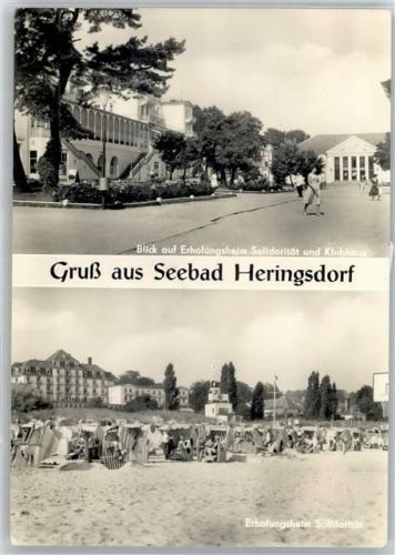 Heringsdorf Erholungsheim Solidarität Klubhaus