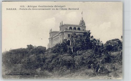 Dakar Palais du Gouvernement vu de l´Anse Bernard