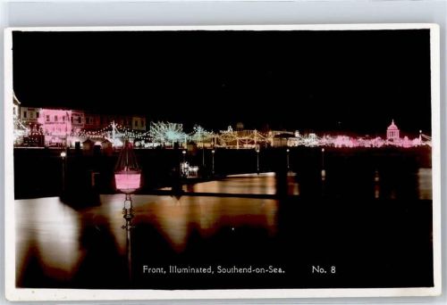 Southend-on-Sea Nachtaufnahme, Illuminated
